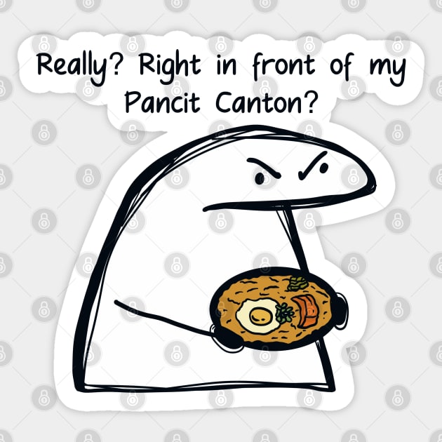 PANCIT CANTON FUNNY FILIPINO FOOD Sticker by Aydapadi Studio